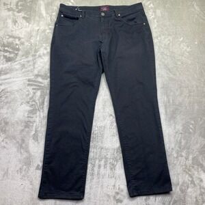 UNTUCKit Straight Fit Pants Mens 36 Dark Gray Cotton Blend Casual Chinos Prepppy